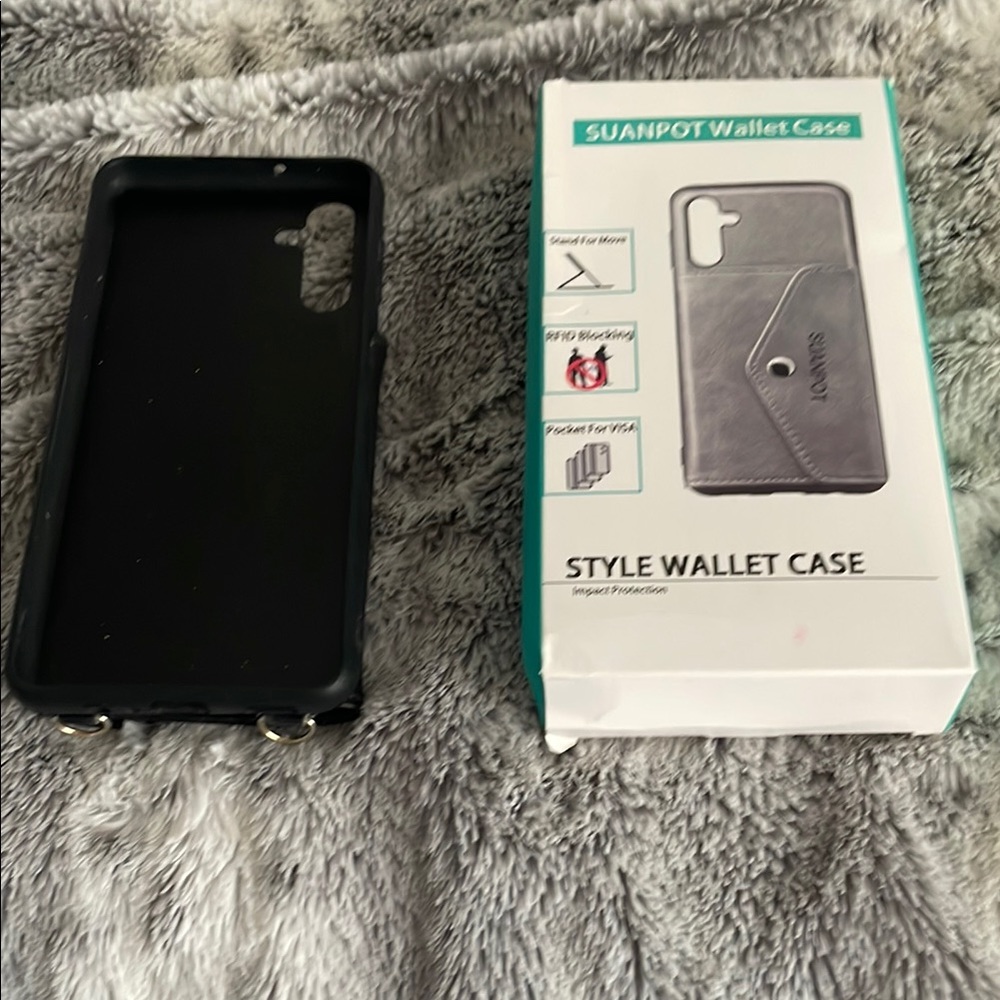 Brown  Slim Textured Phone Case